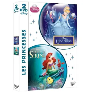 Walt Disney Cendrillon - La petite sirène Coffret 2 DVD