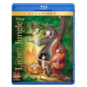 Walt Disney Records Le Livre de la Jungle Combo Blu-Ray DVD pas cher