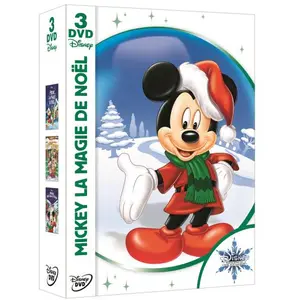 Walt Disney Records Mickey - Coffret "La magie de Noël" 3 DVD