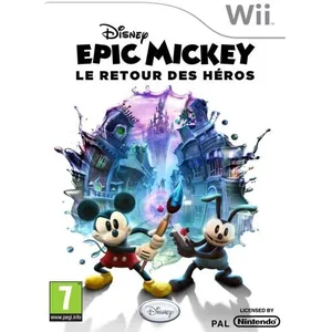 Nintendo Just For Games Disney Interactive Disney Epic Mickey - Le Retour Des Héros Wii pas cher