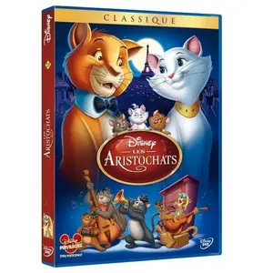 DVD Les aristochats - DISNEY CLASSIQUES - Reitherman Wolfgang - Enfant - Français - Dessin animé