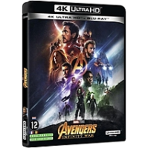 Comparateur de prix : Marvel Avengers Infinity War - 4K + Blu-Ray 2D + bonus [4K Ultra HD + Blu-ray]