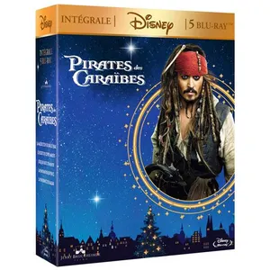 Disney Studios Coffret Pirates Des Caraïbes 1 à 5 Blu-ray