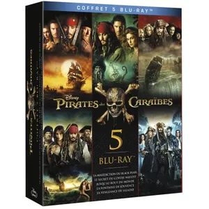 Disney Studios Pirates des Caraïbes L'intégrale Coffret Blu-ray