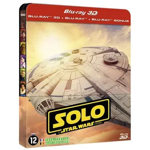 LUCASFILM Solo : A Star Wars Story Steelbook Blu-ray 3D