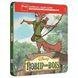 Walt Disney Records Robin des Bois Steelbook Edition spéciale Fnac Blu-ray