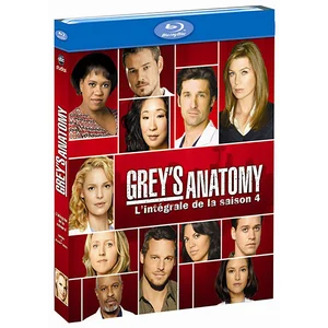 ABC Grey's Anatomy - Coffret intégral de la Saison 4 - Blu-Ray pas cher