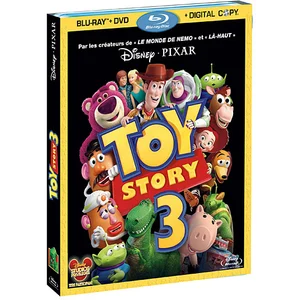 Disney - Pixar Toy Story 3 - Combo Blu-Ray + DVD - Edition Collector pas cher