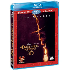 Disney Le Drôle de Noël de Scrooge - Blu-Ray - Versions 2D et 3D pas cher