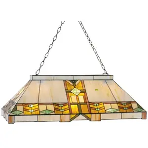 Clayre&Eef Suspension Eddart style Tiffany pas cher