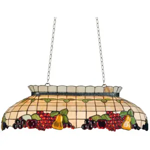Clayre&Eef Sabet - suspension de style Tiffany pas cher