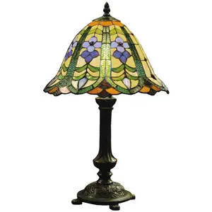 Lumilamp Clayre&Eef Lampe à poser Eleanor style TiffanyVendu parluminaire