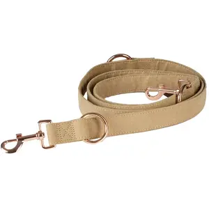 Laisse pour chien en velours Horka Beige S 180815-54 pas cher