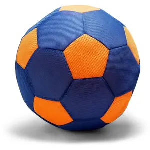 Ballon Gonflable Géant - BS Jeux - Classique - Bleu et orange pas cher
