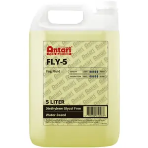 Antari FLY-5 Fog Fluid 5 Litre - très forte densité - Liquide à brouillard pas cher
