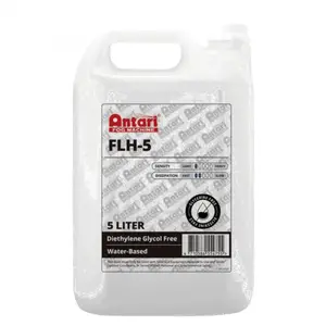 Antari FLH-5 Fog Fluid 5 Litre - densité légère - Liquide à brouillard pas cher