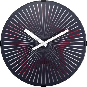 Comparateur de prix : NeXtime Motion Star-Red Wallclock, Plastique, Ø 30 cm
