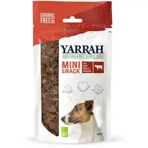 Comparateur de prix : 100g Yarrah Bio Mini Snack - Friandises pour chien