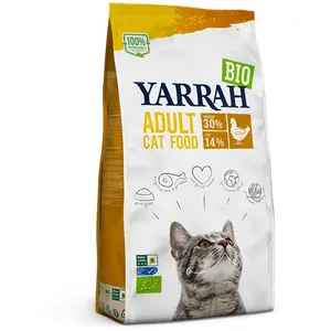 Comparateur de prix : 10kg Yarrah Bio poulet - Croquettes pour chat