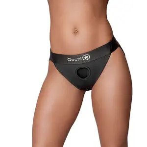Comparateur de prix : Culotte Ouverte Échancrée Vibrant Strap-On