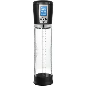 Comparateur de prix : Pompe à pénis automatique PUMPED LCD 20 x 6cm 