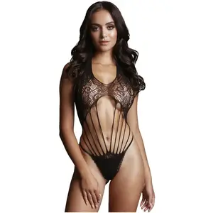 Comparateur de prix : Le DesirShots - Le Désir Body DES013 Lanières & Dentelle Noir