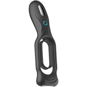 Shots Sono - No.88 Vibrating Rechargeable Cock Ring - BlackVendu parrue-des-plaisirs