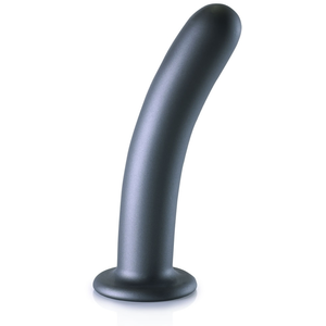Comparateur de prix : Plug en silicone SMOOTH G-SPOT L 17 x 3.5cm Gris 