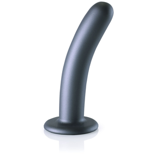 Comparateur de prix : Plug en silicone SMOOTH G-SPOT M 14.5 x 3cm Gris 