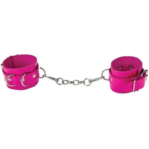 Ouch! Menottes en Cuir Leather Cuffs pas cher