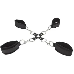 Comparateur de prix : Ouch! Menottes Poignets & Chevilles Velcro Noires