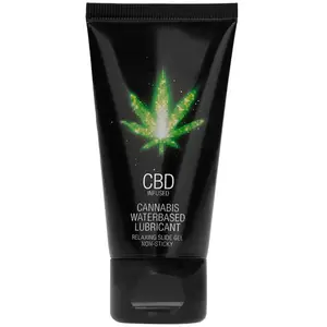 SHOTS Toys Lubrifiant à Base d'Eau au Cannabis (CBD) - 50 ml pas cher