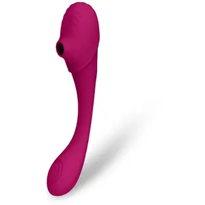 VIVE by Shots Vibromasseur Mirai Double Ended Pulse Wave Air-Wave BendableVendu parrue-des-plaisirs