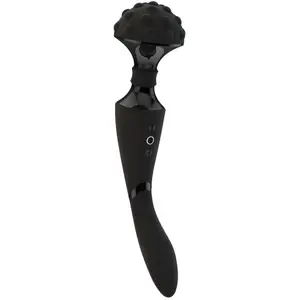 Shots Vive - Shiatsu Bendable Massager Wand - BlackVendu parrue-des-plaisirs