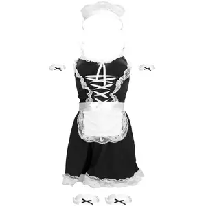 S-Line Costume de soubrette sexy FRENCH MAID S/M pas cher