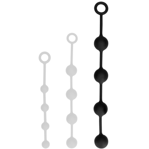 Boules anales CHAPBALLS Large 46 x 4.7 cm Noires 