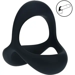 Cockring Tri O Ergo SiliconeVendu parrue-des-plaisirs