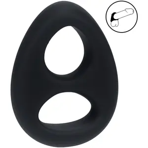 Cockring Double Silicone LiquideVendu parrue-des-plaisirs
