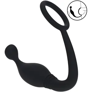Cockring avec Stimulateur Prostatique Silicone LargeVendu parrue-des-plaisirs