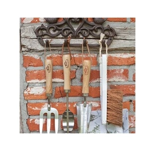Esschert Design - Paterre Fonte 4 crochets oiseaux 31 cm pas cher