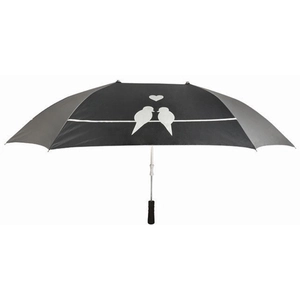 ESSCHERT DESIGN Parapluie double pour les amoureux pas cher