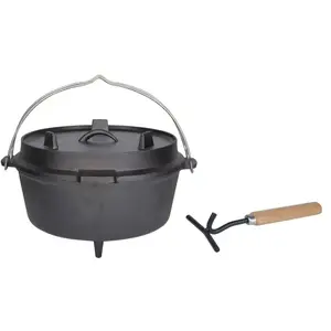 Comparateur de prix : vidaXL Esschert Design Marmite 6,5 L Noir Ff235