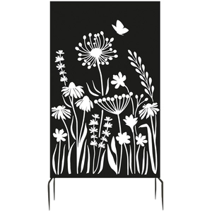 JARDINDECO Brise Vue Treillis En Fer Motif FloralVendu pardarty