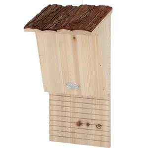 Comparateur de prix : BEST FOR BIRDS Nichoir pour chauve souris avec toît en écorce