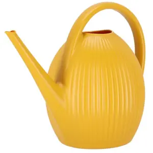 UrbanJngl Arrosoir nervuré - Jaune - 9,5 litres - 34 cm pas cher