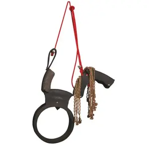 Esschert Design - Balancoire cheval en caoutchouc recyclé pas cher