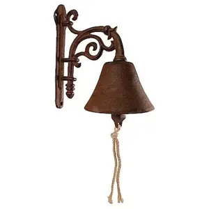 Comparateur de prix : Esschert Design - Cloche entrée maison en Fonte forme Fleur