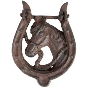 Comparateur de prix : Esschert Design Heurtoir de porte fer à cheval