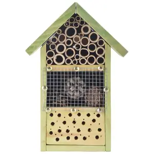 Comparateur de prix : Hôtel à insectes - Esschert Design - KG153 - Marron - Petit - Kit à assembler