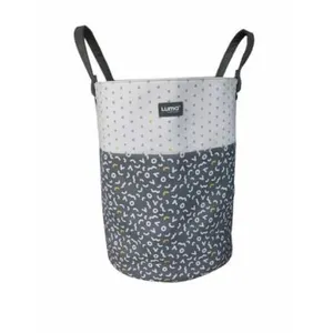 Panier de jouets taille xl memphis grey - luma pas cher